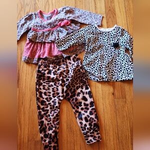 Girl's animal print bundle